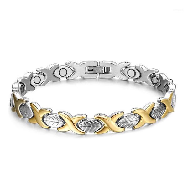 charm bracelets tb3 stone beads bracelet men strand for women handmade 2021 jewelry cuff wristband mm1, Golden;silver